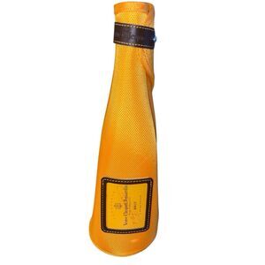 Veuve Clicquot Ice Jacket Sleeve Brut Champagne Bottle Holder, Orange, Zippered